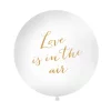 Baloni balti, 89cm, Love is in the air, JUMBO
