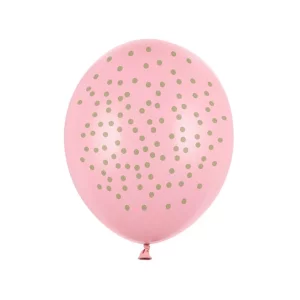 Baloni Konfeti, zelta, rozā, mini, rozā BelBal, 29cm Baloni Konfeti, zelta, rozā, mini, rozā BelBal, 29cm