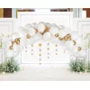 Balonu virtene balta/hroma zelta (DIY) Balonu virtene balta/hroma zelta (DIY)