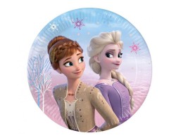 Papīra šķīvis FROZEN 2: Wind Spirit - 20cm (8 gab.)