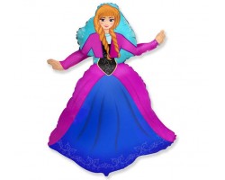 Folijas balons   Frozen, Princese Anna, 60cm, Flexmetal