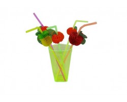 Kokteiļu salmiņi (6 gab.) - Augļi