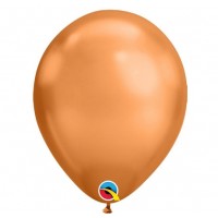 Baloni metāliski, hroma, vara, Qualatex, 29cm