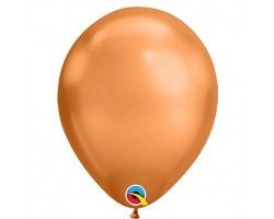 Baloni metāliski, hroma, vara, Qualatex, 29cm
