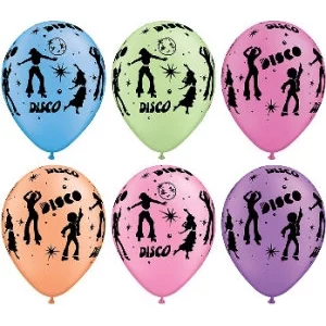Baloni Disko, QUALATEX, 29cm Baloni Disko, QUALATEX, 29cm