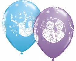 Baloni 29cm, Frozen - ledus sirds, Disney, QUALATEX