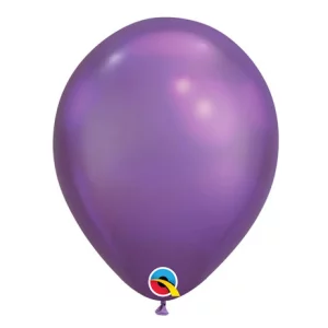 Baloni metāliski, hroma, lillā, Qualatex, 29cm Baloni metāliski, hroma, lillā, Qualatex, 29cm