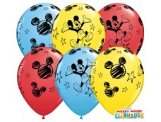 Baloni Mikimaus, Mickey, Disney, QUALATEX, 29cm