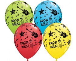 Baloni 29cm, Rokenrols, QUALATEX