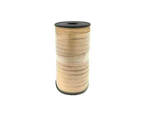 Lentīte zelta, ar gliteriem, 5mm (92m)