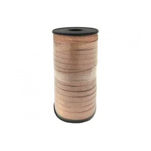Lentīte rozā zelta, ar gliteriem, 5mm (92m) Lentīte rozā zelta, ar gliteriem, 5mm (92m)