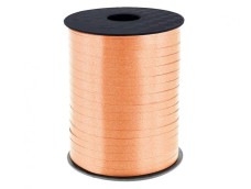 Lentīte oranža, persiku, plastikāta, 5mm (458m)