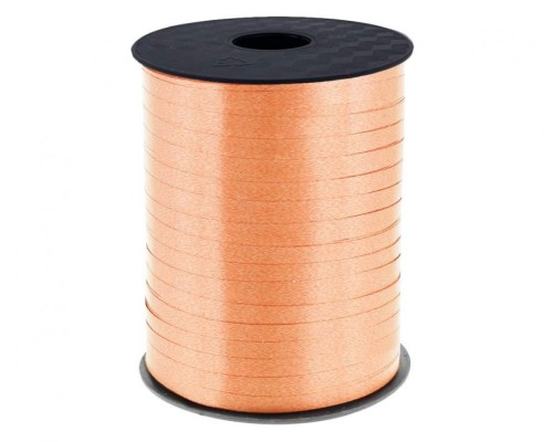 Lentīte oranža, persiku, plastikāta, 5mm (458m)