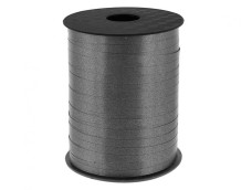 Lentīte sudraba, tumši, plastikāta, 5mm (458m)