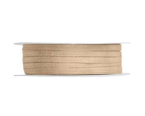 Lentīte zelta, prosecco, satīna,  3mm (50m)