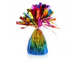 Balonu atsvars - daudzkrāsu, metalizētas folijas