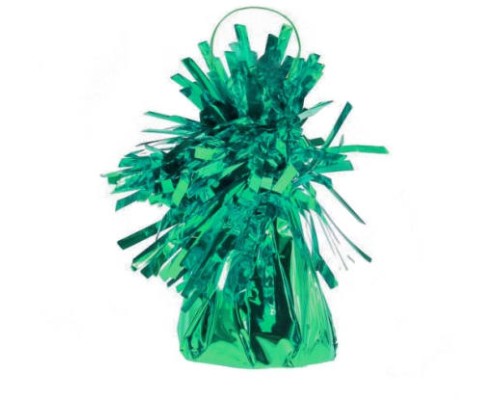 Balonu atsvars - zaļš, metalizētas folijas