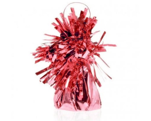 Balonu atsvars - zelta, sarkana, metalizētas folijas