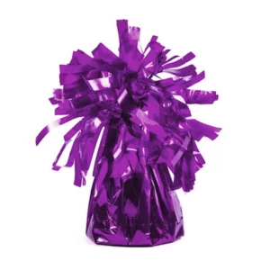 Balonu atsvars - purpura, metalizētas folijas Balonu atsvars - purpura, metalizētas folijas