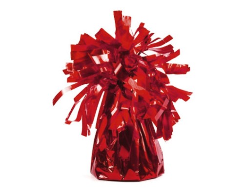 Balonu atsvars - sarkans, metalizētas folijas
