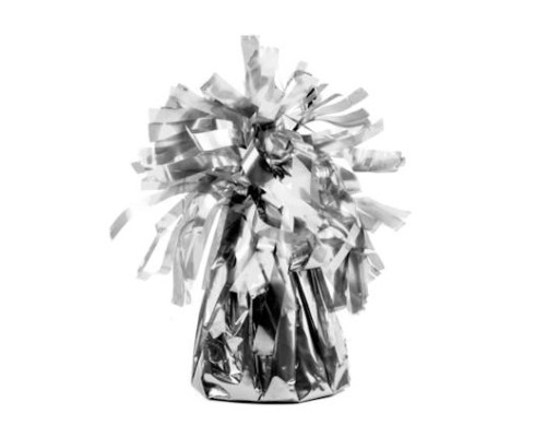 Balonu atsvars - sudraba, metalizētas folijas
