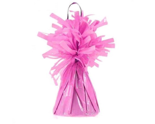 Balonu atsvars - rozā, folijas
