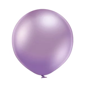 Baloni metāliski, hroma, lillā, Belbal, 60 cm, XL Baloni metāliski, hroma, lillā, Belbal, 60 cm, XL
