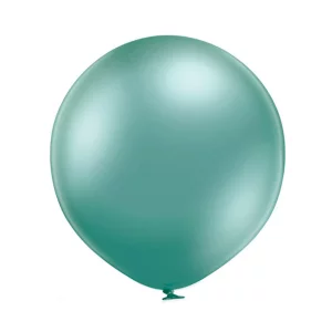Baloni metāliski, hroma, zaļi, mint, Belbal, 60 cm, XL Baloni metāliski, hroma, zaļi, mint, Belbal, 60 cm, XL