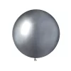 Baloni metāliski, hroma, sudraba, GEMAR, 48cm