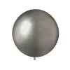 Baloni metāliski, hroma, sudraba, tumši, GEMAR, 48cm