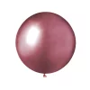 Baloni metāliski, hroma, rozā, GEMAR, 48cm