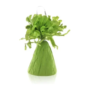Balonu atsvars - zaļš, olīvu, papīra Balonu atsvars - zaļš, olīvu, papīra