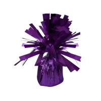 Balonu atsvars - purpura, matētas metalizētas folijas