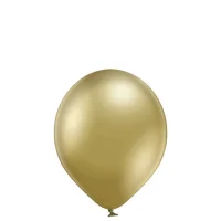 Zelta krāsas Belbal hroma baloni 30 cm