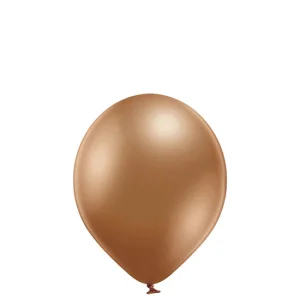 Vara krāsas Belbal hroma baloni 30 cm — ar hēliju un apstrādi Vara krāsas Belbal hroma baloni 30 cm — ar hēliju un apstrādi