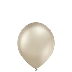 Mandeļu zelta Belbal hroma baloni 30 cm, 100 gab.