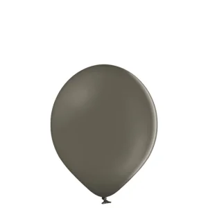 Tumši pelēki Belbal pasteļbaloni 30 cm — ar hēliju un apstrādi Tumši pelēki Belbal pasteļbaloni 30 cm — ar hēliju un apstrādi