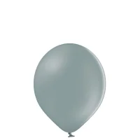 Antīki pelēki Belbal pasteļbaloni 30 cm — ar hēliju un apstrādi