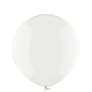 Bezkrāsaini Belbal caurspīdīgie baloni 60 cm Bezkrāsaini Belbal caurspīdīgie baloni 60 cm