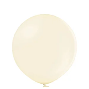 Vaniļas krāsas Belbal pasteļbaloni 60 cm Vaniļas krāsas Belbal pasteļbaloni 60 cm