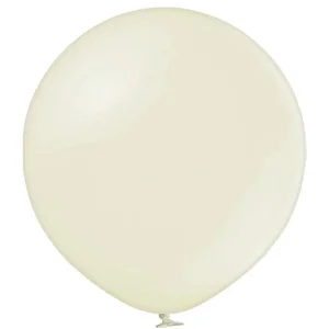 Ziloņkaula krāsas Belbal pērļu baloni 90 cm Ziloņkaula krāsas Belbal pērļu baloni 90 cm