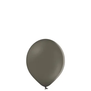 Tumši pelēki Belbal pasteļbaloni 23 cm, 100 gab.