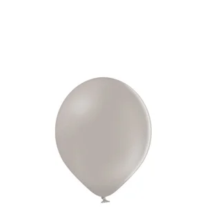 Silti pelēki Belbal pasteļbaloni 26 cm, 100 gab.