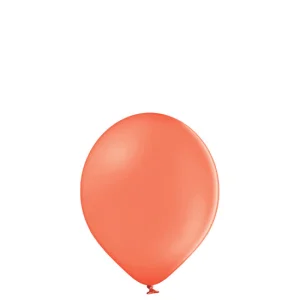 Koraļļu krāsas Belbal pasteļbaloni 26 cm, 100 gab.
