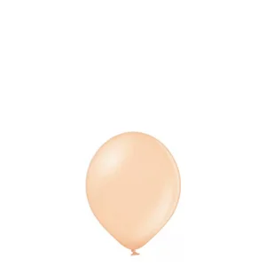 Persiku krāsas Belbal pērļu baloni 13 cm, 100 gab.