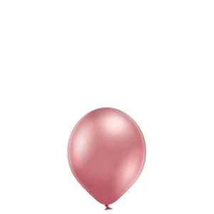 Rozā Belbal hroma baloni 13 cm, 100 gab.
