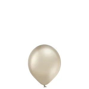 Mandeļu zelta Belbal hroma baloni 13 cm, 100 gab.