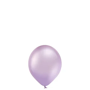 Gaiši violeti Belbal hroma baloni 13 cm, 100 gab.