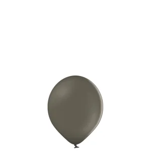 Tumši pelēki Belbal pasteļbaloni 13 cm, 100 gab.