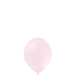 Maigi rozā Belbal pasteļbaloni 13 cm, 100 gab.